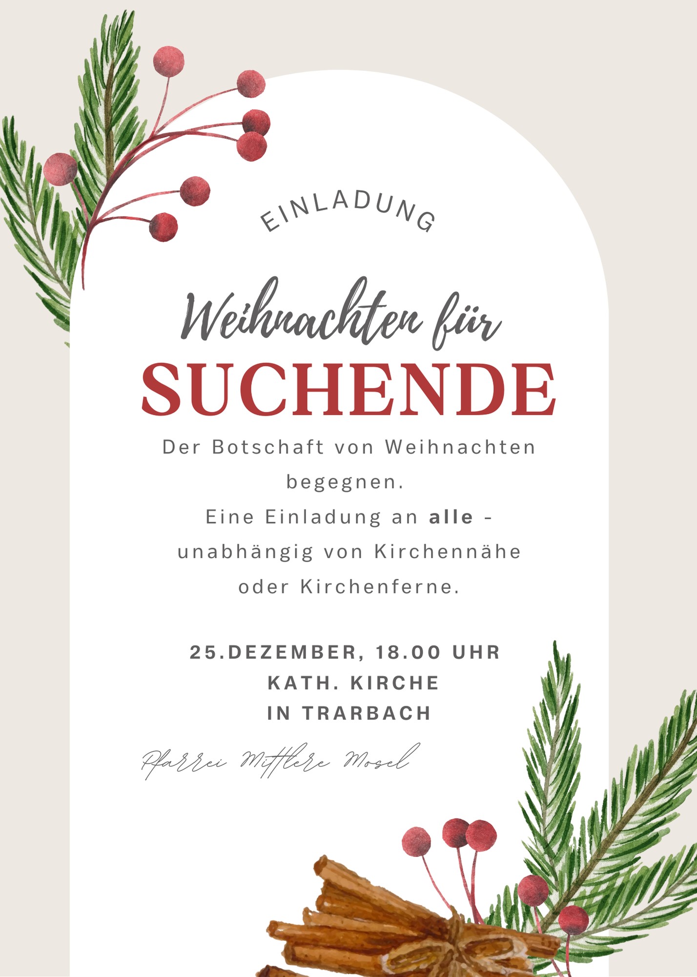 Weihnachten für Suchende